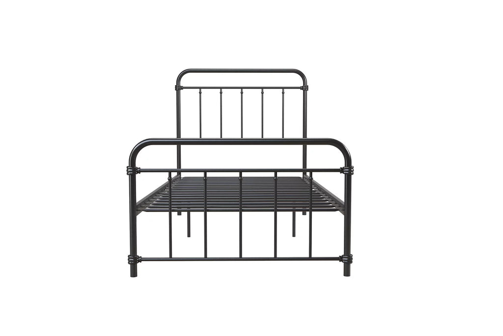 Black Twin Metal Platform Bed Frame X98107