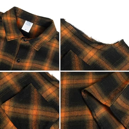 Sleeveless Plaid Flannel Shirt J78799