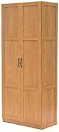 Highland Oak Storage Cabinet with Shelves C8787