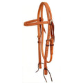 Basketweave Browband Headstall R8570