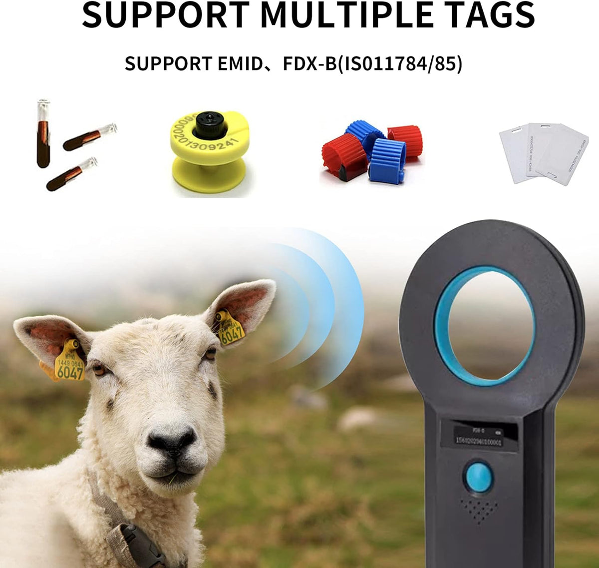 Pet Microchip Scanner I741