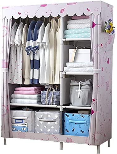 170 * 105 * 45cm Metal Bracket Fabric Wardrobe F74480