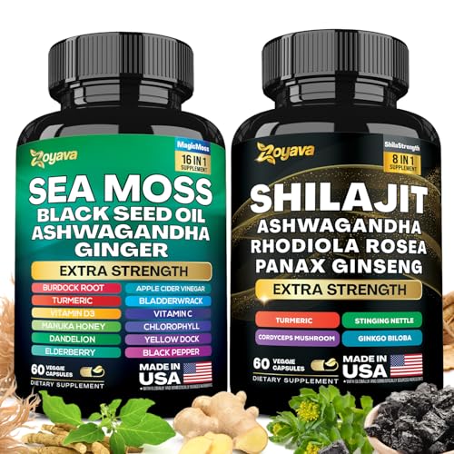 Sea Moss and Shilajit Bundle (2 Pack) C75669