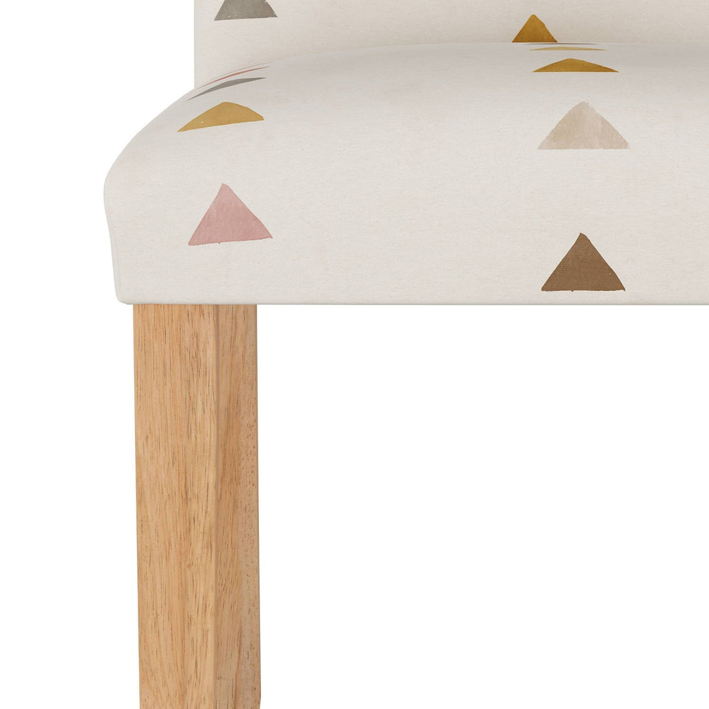 Block Print Peak Mustard Dining Chair J680