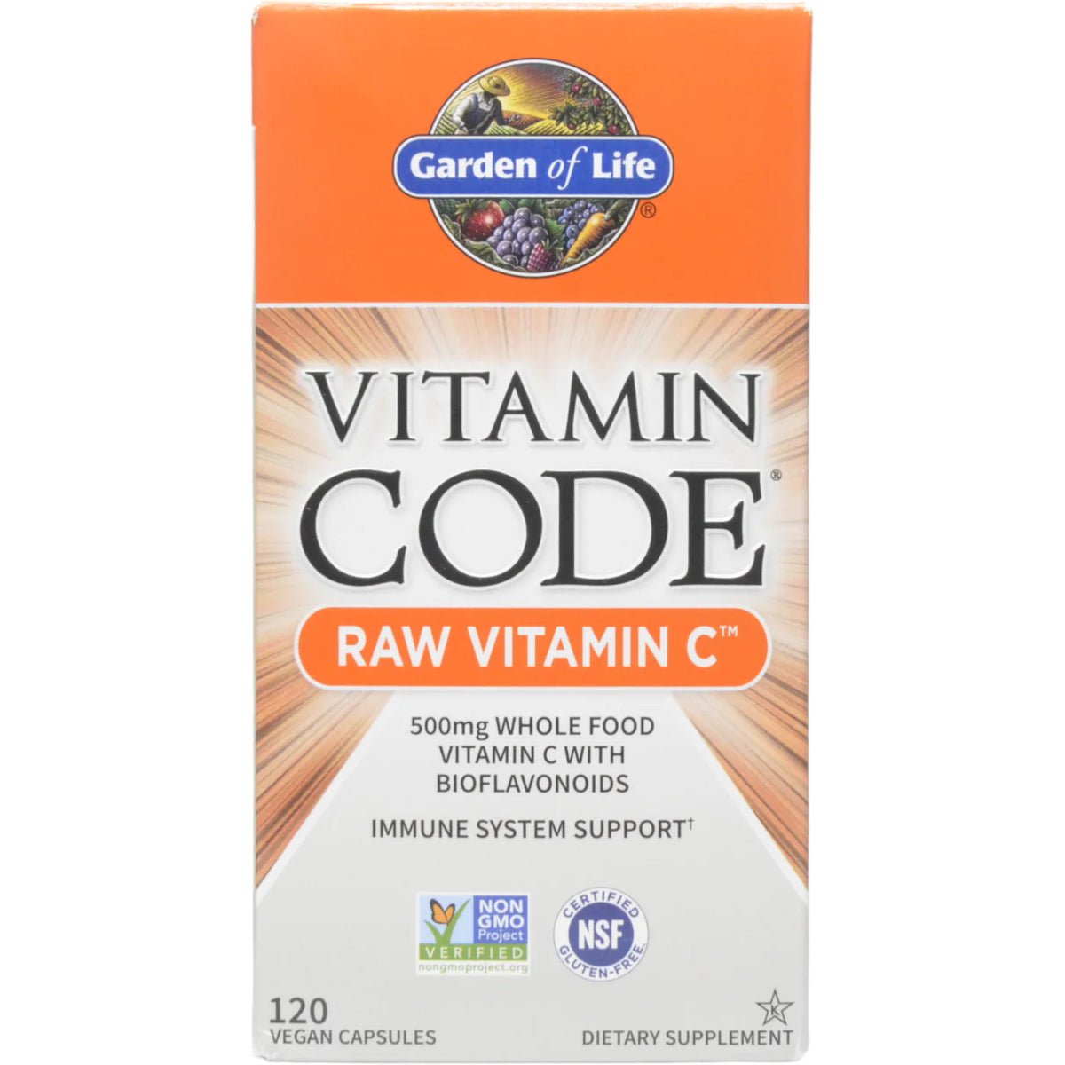 Raw Vitamin C 120 vcaps S722897