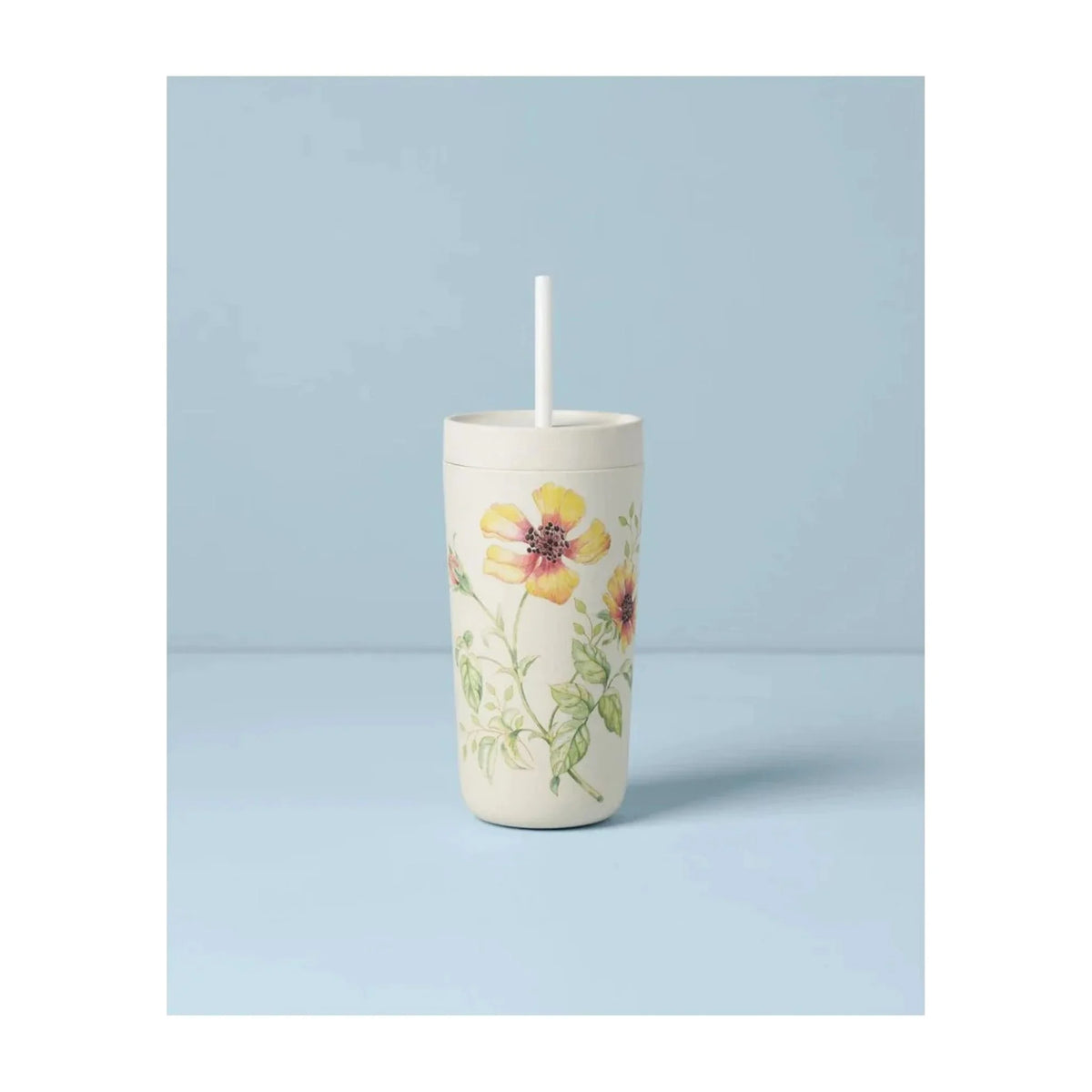 Bamboo Tumbler With Straw A886
