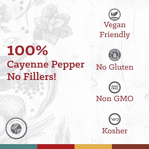 Red Cayenne Pepper Seasoning Powder, 3 lb. Bag B7055