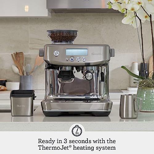 Brushed Stainless Steel Espresso Machine A734