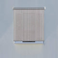 Off-White Cordless PVC Solar Exterior Roller Shade V65500