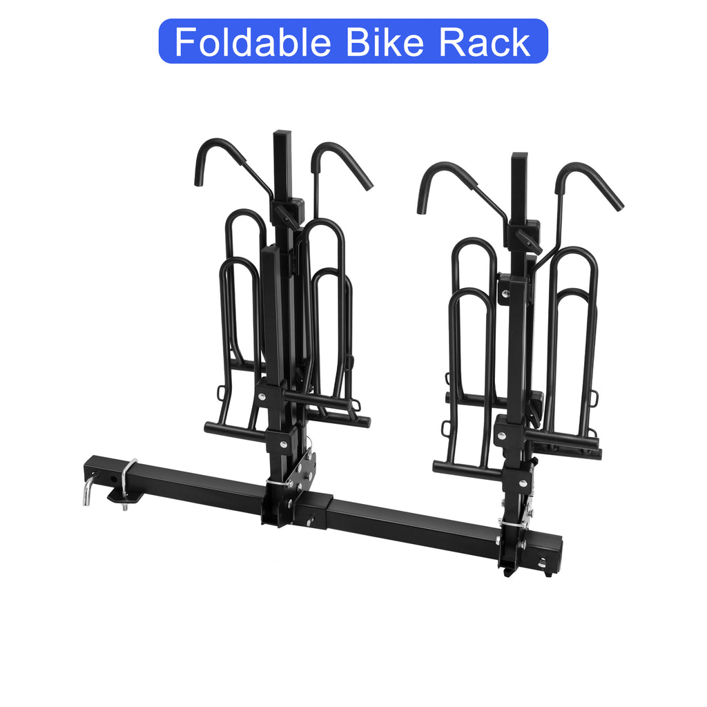 2" Hitch Receiver Foldable Tray 4 Bike Rack Q31633