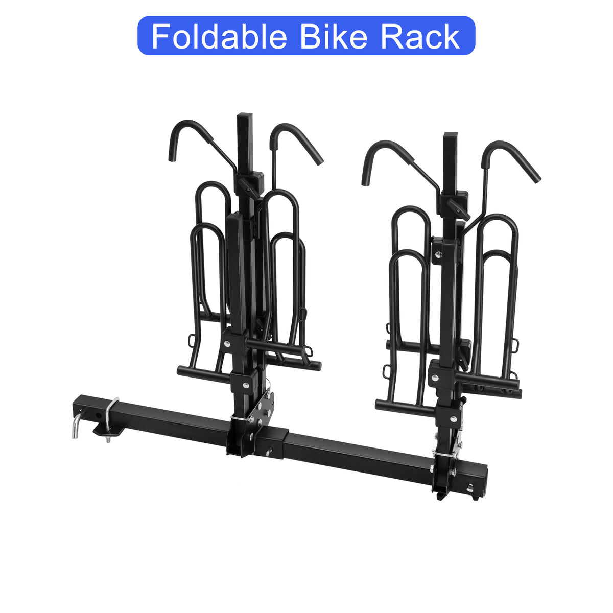 2" Hitch Receiver Foldable Tray 4 Bike Rack Q31633