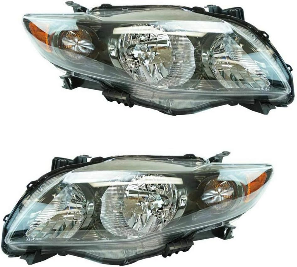 Driver Side Headlight for Toyota Corolla 2009 2010 S524168