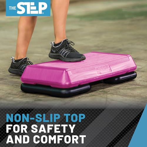 Exercise Step Platform with 2 Risers T605