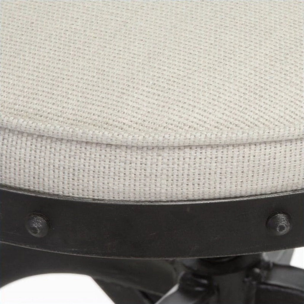26" Off White Swivel Bar Stool X47438
