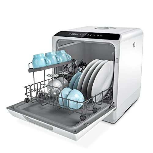 Portable Countertop Dishwasher with 5-Liter Built-in Water Tank A46760