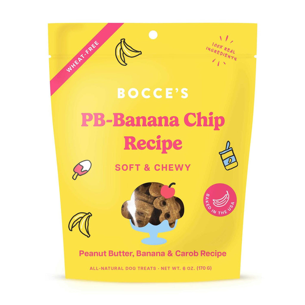 PB Banana Chip Soft & Chewy Dog Treats U285