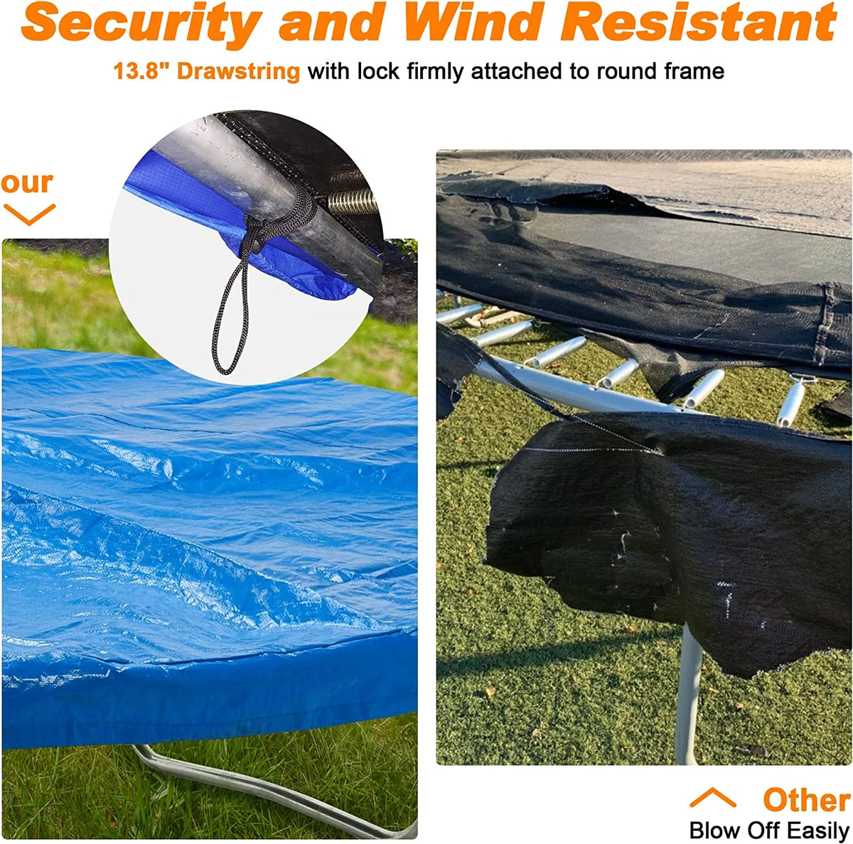 10 Foot Trampoline Winter Cover V397