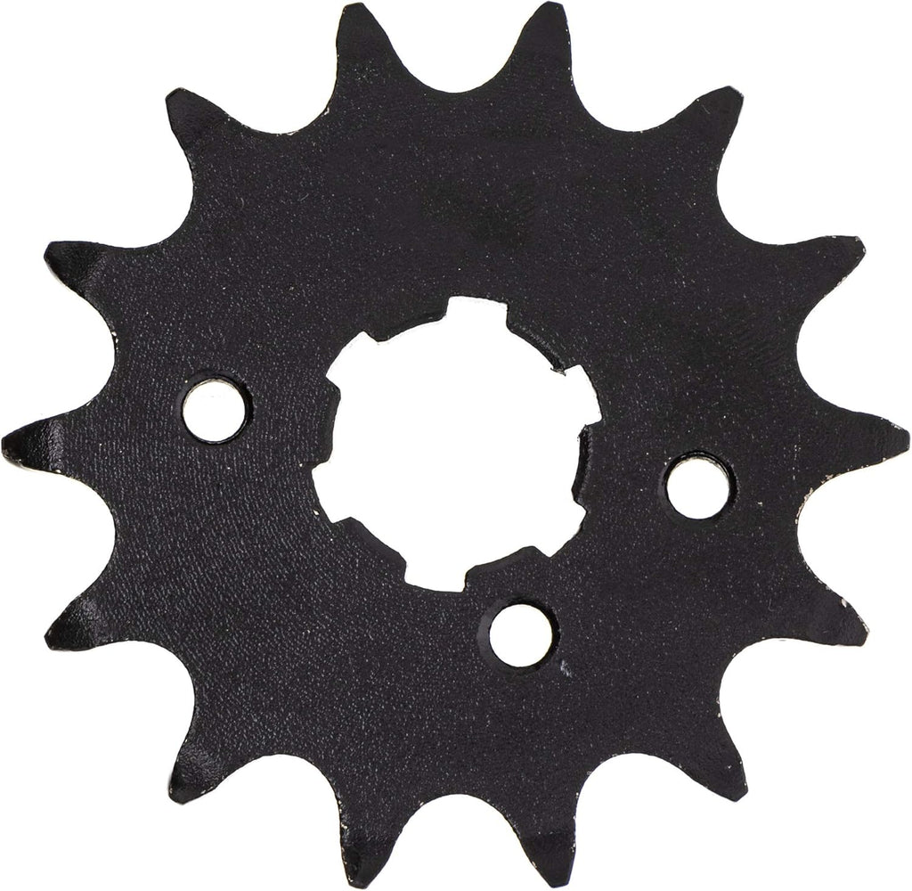 Drive Sprocket Chain Combo Front 14 Rear 41 Tooth 520NZ Standard 104 Links Pack of 2 Y4491