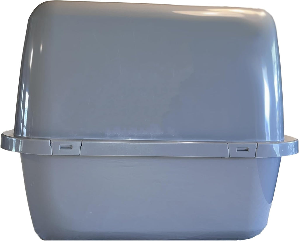 EZ Clean Jumbo Covered Cat Litter Box with Flip Top Lid E577135