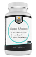 Organic Sea Moss Bladderwrack Burdock 120ct Vegetable Capsules Z44290