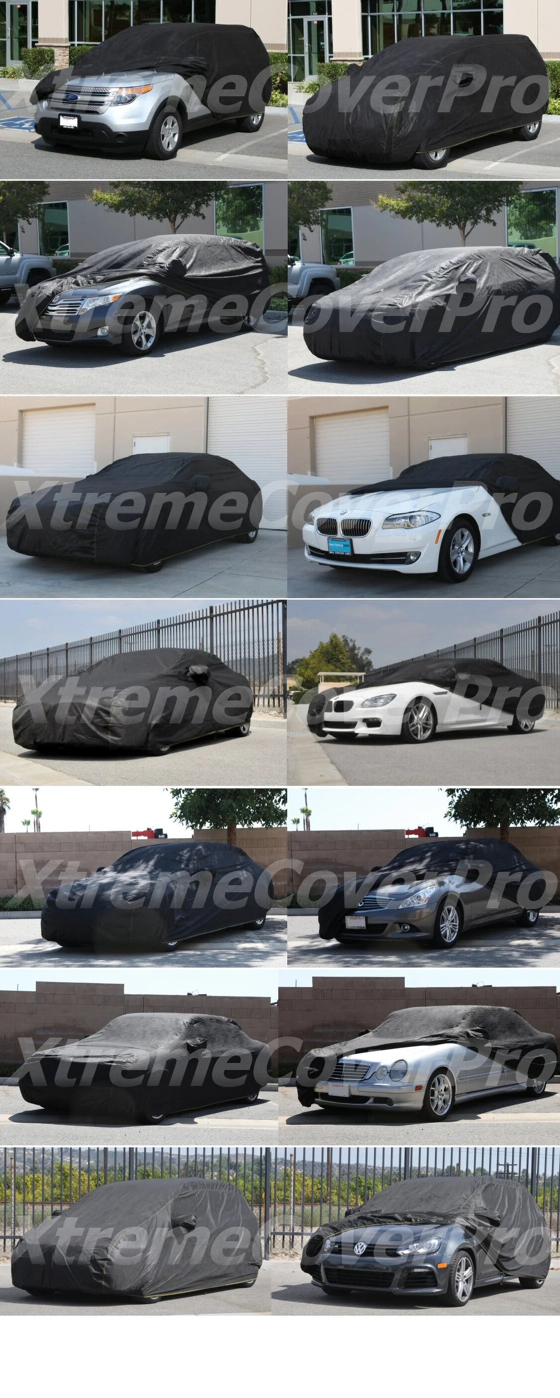 Black Car Cover Q895
