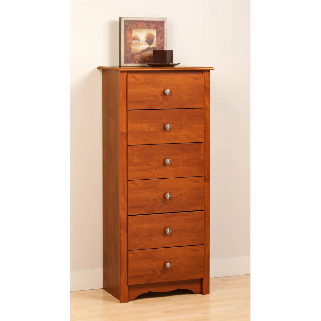 Cherry 6 Drawer Chest F3405