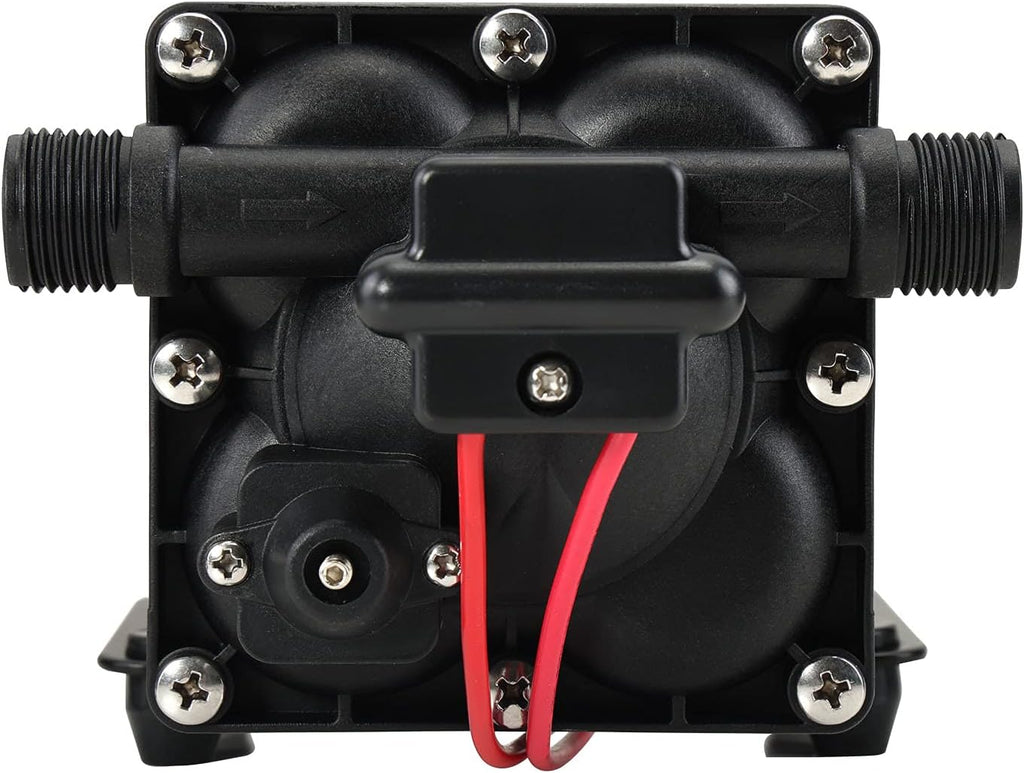 12V DC 5.0 GPM 55 PSI Self Priming Water Pressure Booster Pump P695865