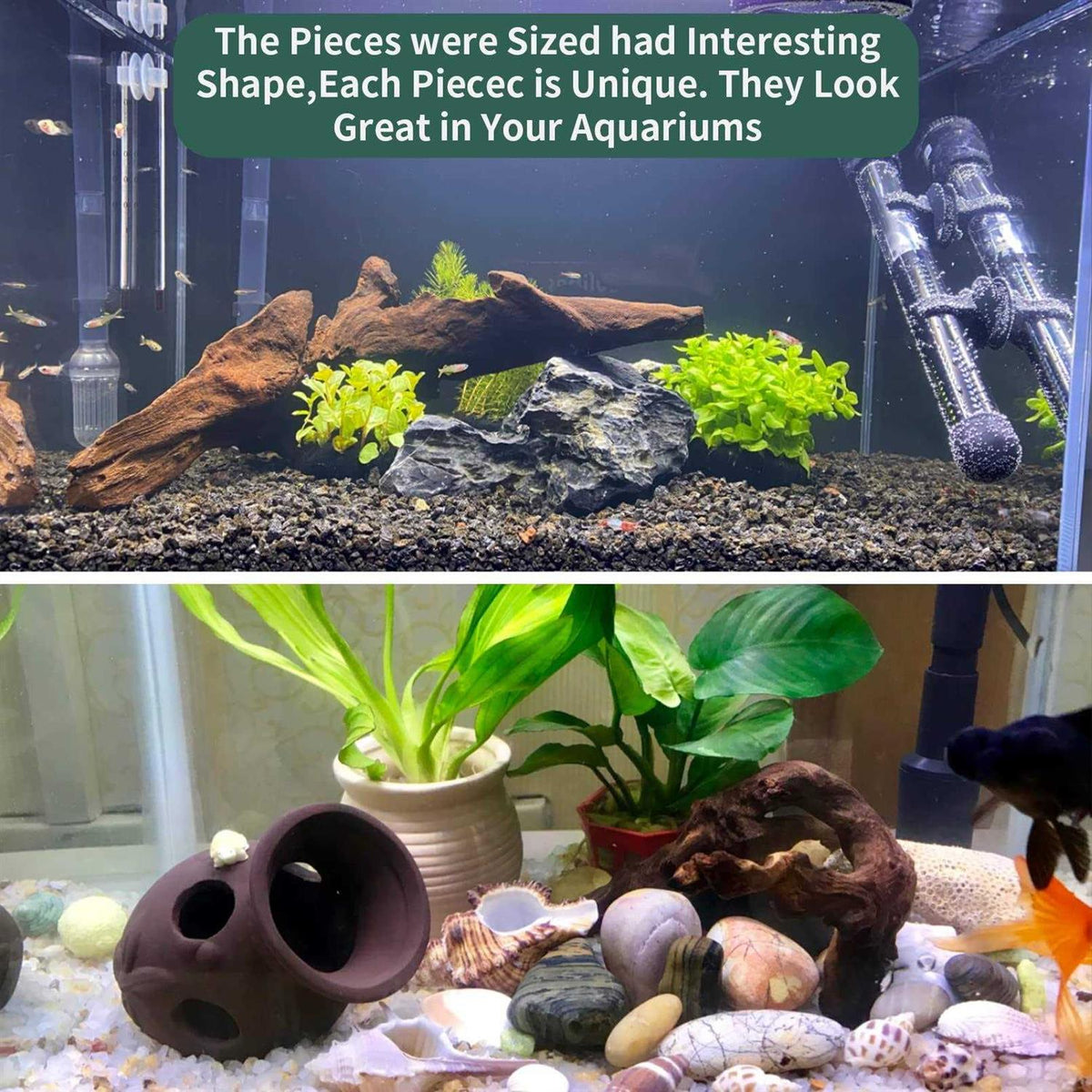 5Pcs Natural Aquarium Driftwood Branches N823122