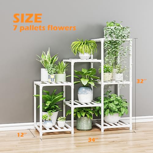 3 Tiers Ladder Wood Plant Stand H34025