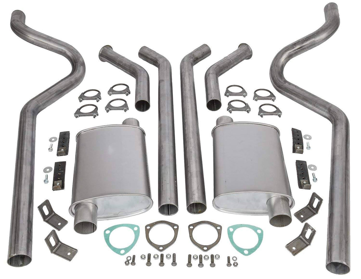 Header-Back Dual 2-1/2x22 Exhaust Kit Z531241