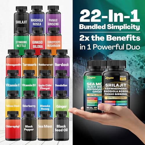 Sea Moss and Shilajit Bundle (2 Pack) C75669