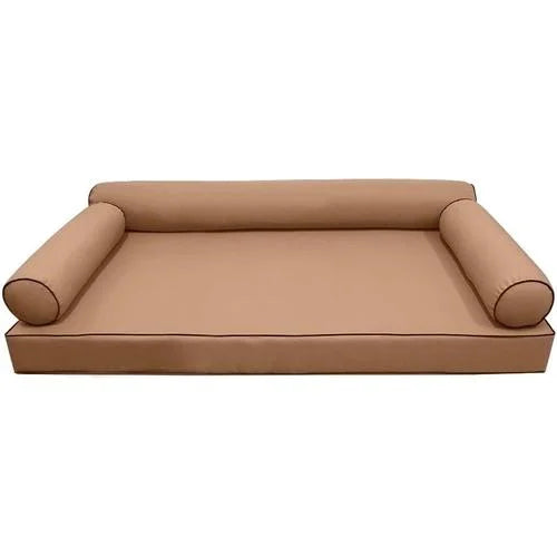 6 Outdoor Daybed Mattress Bolster Pillow Slipcovers P338