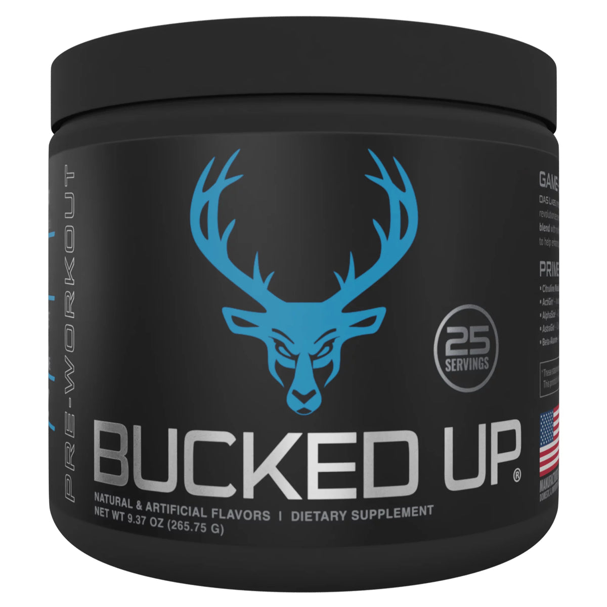 Pre-Workout Powder Blue Raz 25 Servings S346