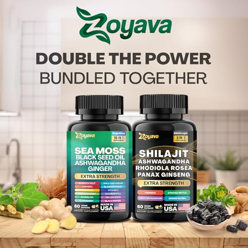 Sea Moss and Shilajit Bundle (2 Pack) C75669