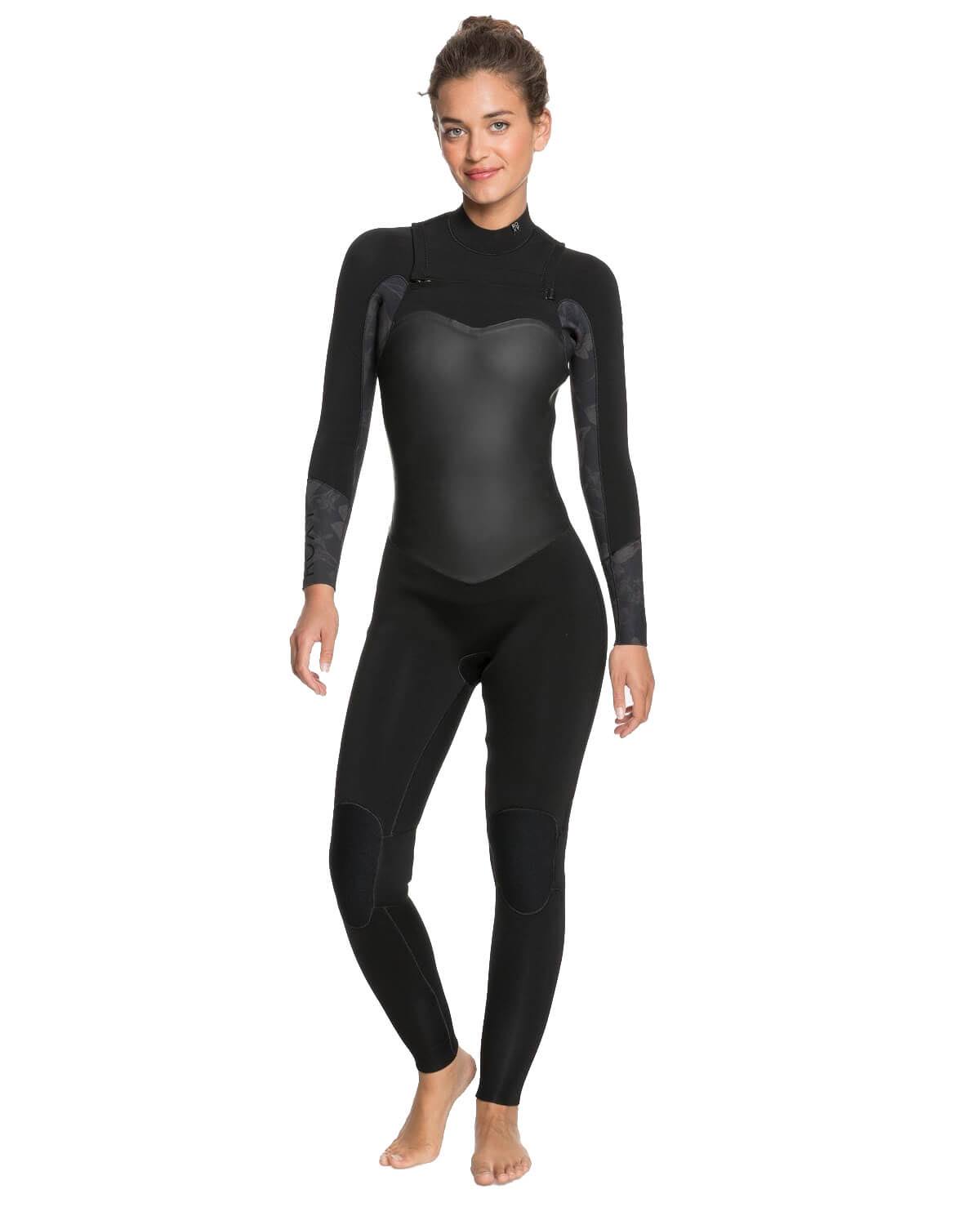 Black Satin Wetsuit V218