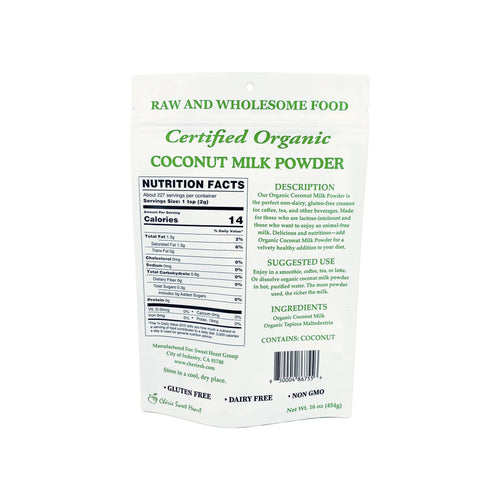 (2 Pack) Organic Coconut Milk Powder E788110