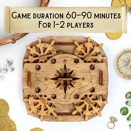 3D Wooden Puzzle Box C59806