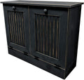 Wooden Trash Cabinet Y24508
