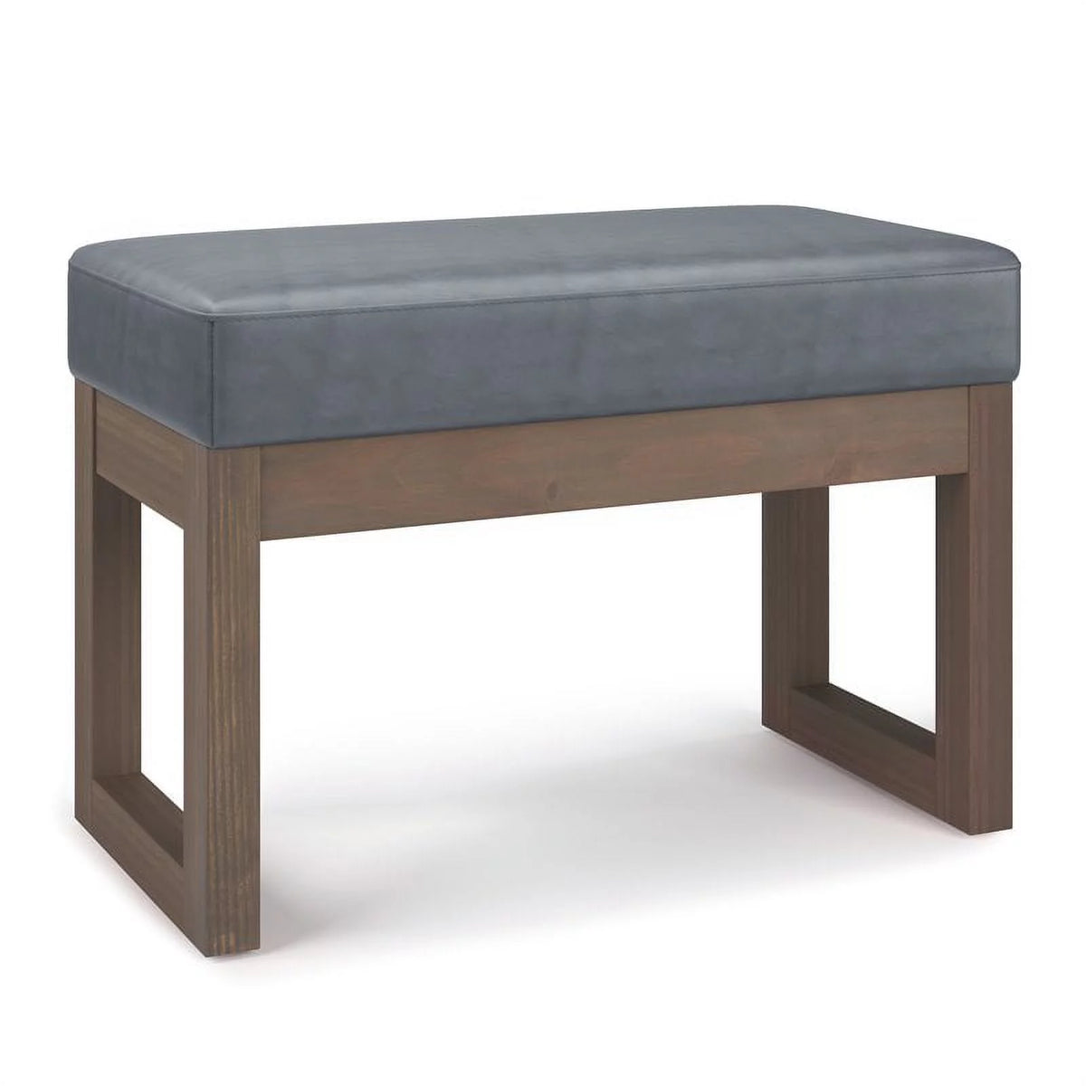 26" Wide Faux Leather Entryway Bench Q29069