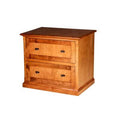 2-Drawer Lateral Filing Cabinet Golden Oak H241