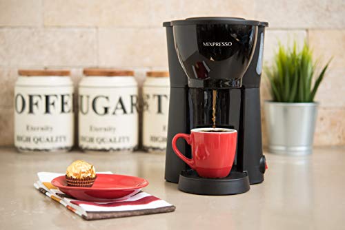 Black Mini Compact Drip Coffee Maker (10.5oz) D6909