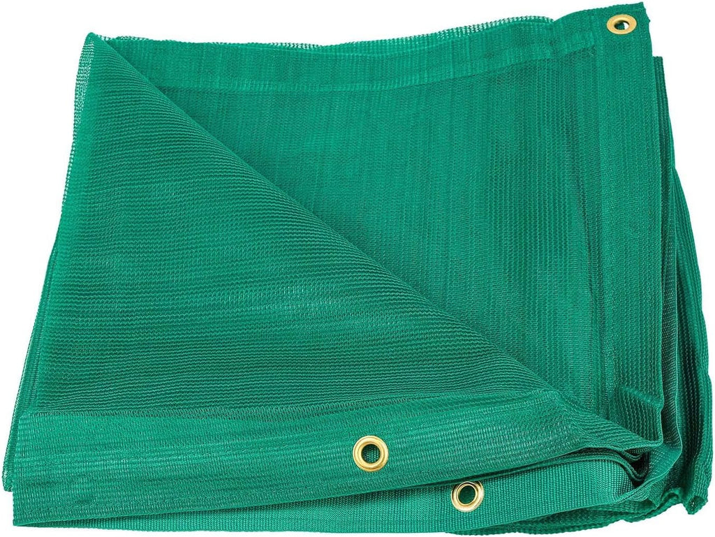 16' x 24' Green Heavy Duty 6 Oz 70% Shade Mesh Tarps with Grommets H43177