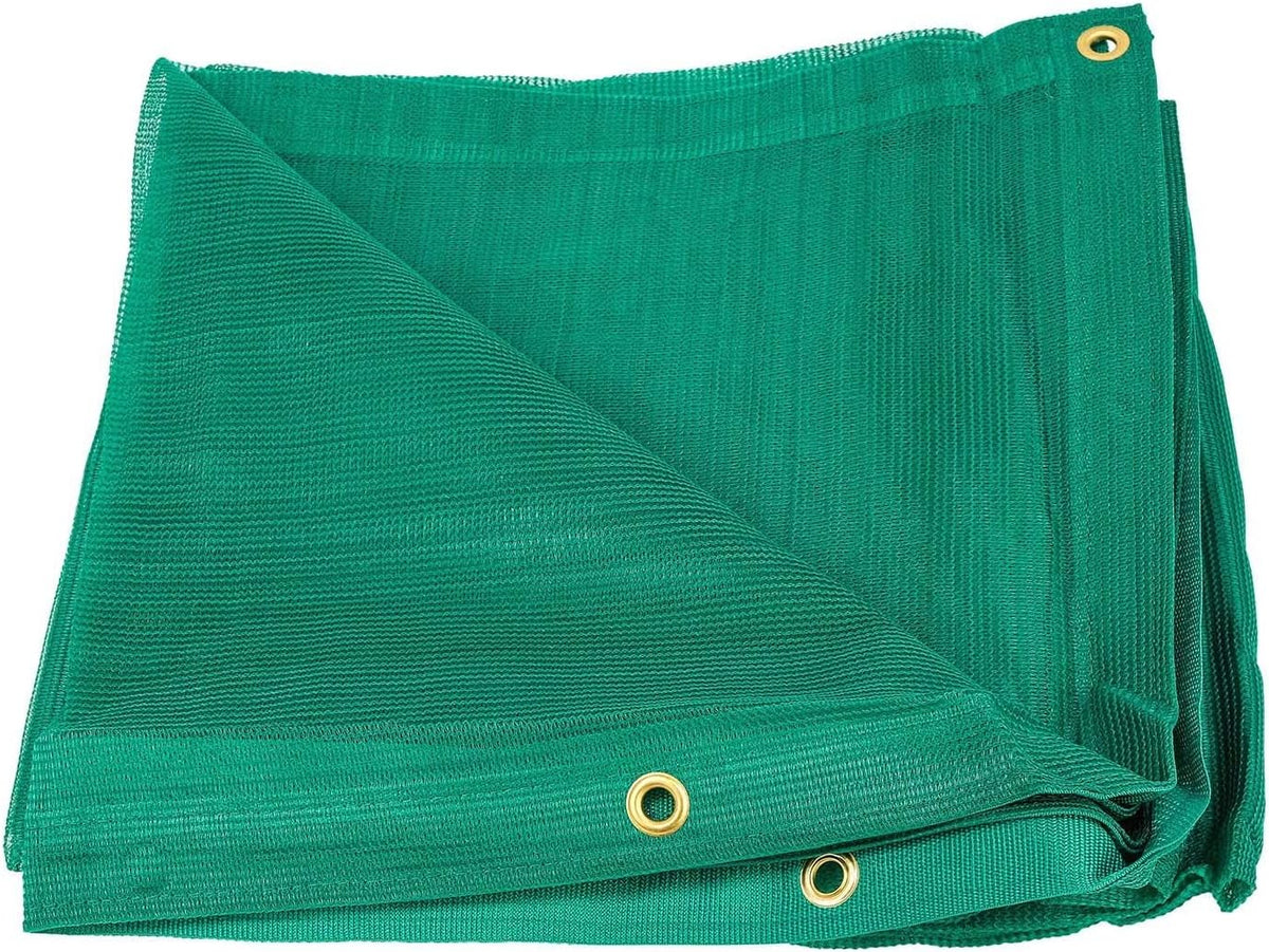 16' x 24' Green Heavy Duty 6 Oz 70% Shade Mesh Tarps with Grommets H43177