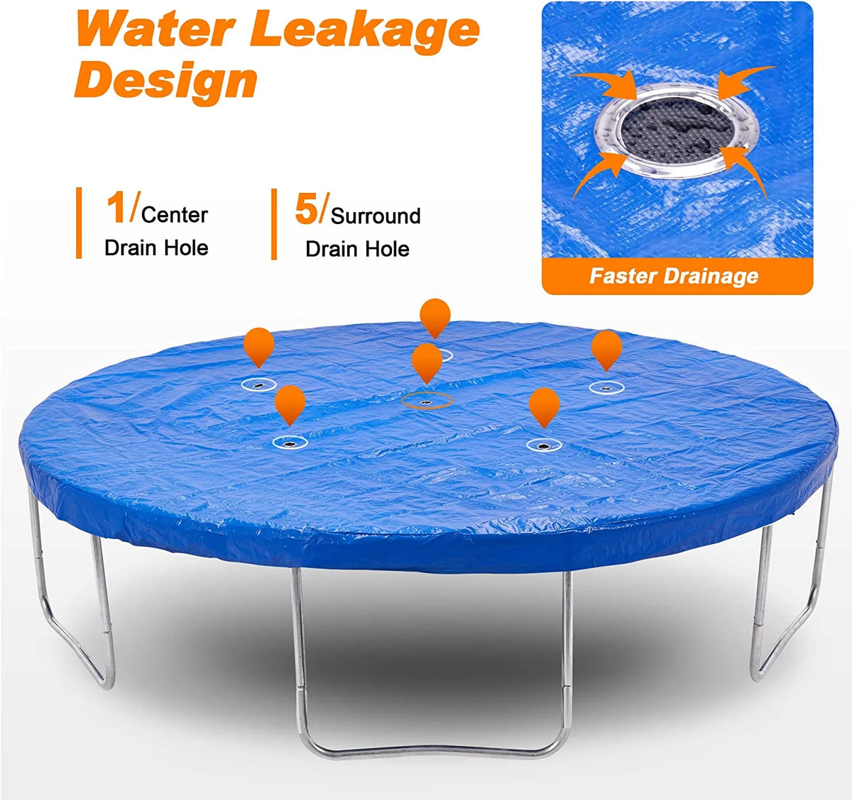 10 Foot Trampoline Winter Cover V397
