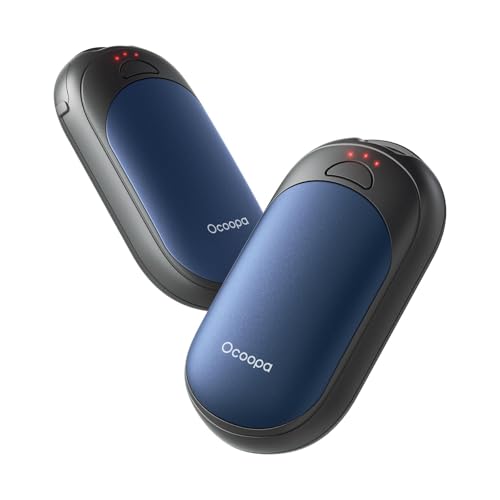 Magnetic Hand Warmers Rechargeable 2 Pack Electric Handwarmers 3-Settings Portable Heater I201850