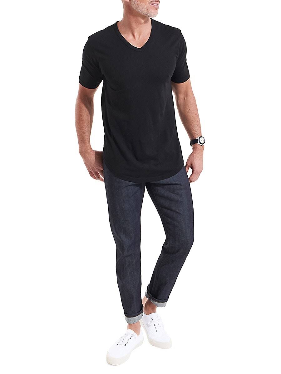 Navy Scallop V Goodlife T797