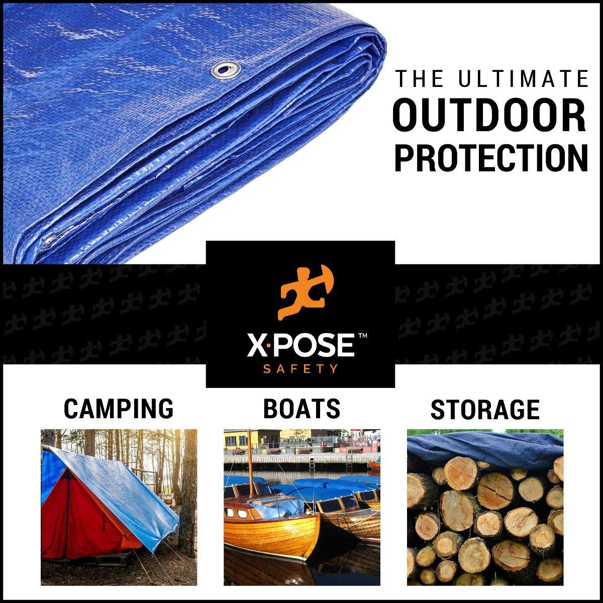 Blue Poly Tarps 20 x 25 Case of 4 G9840