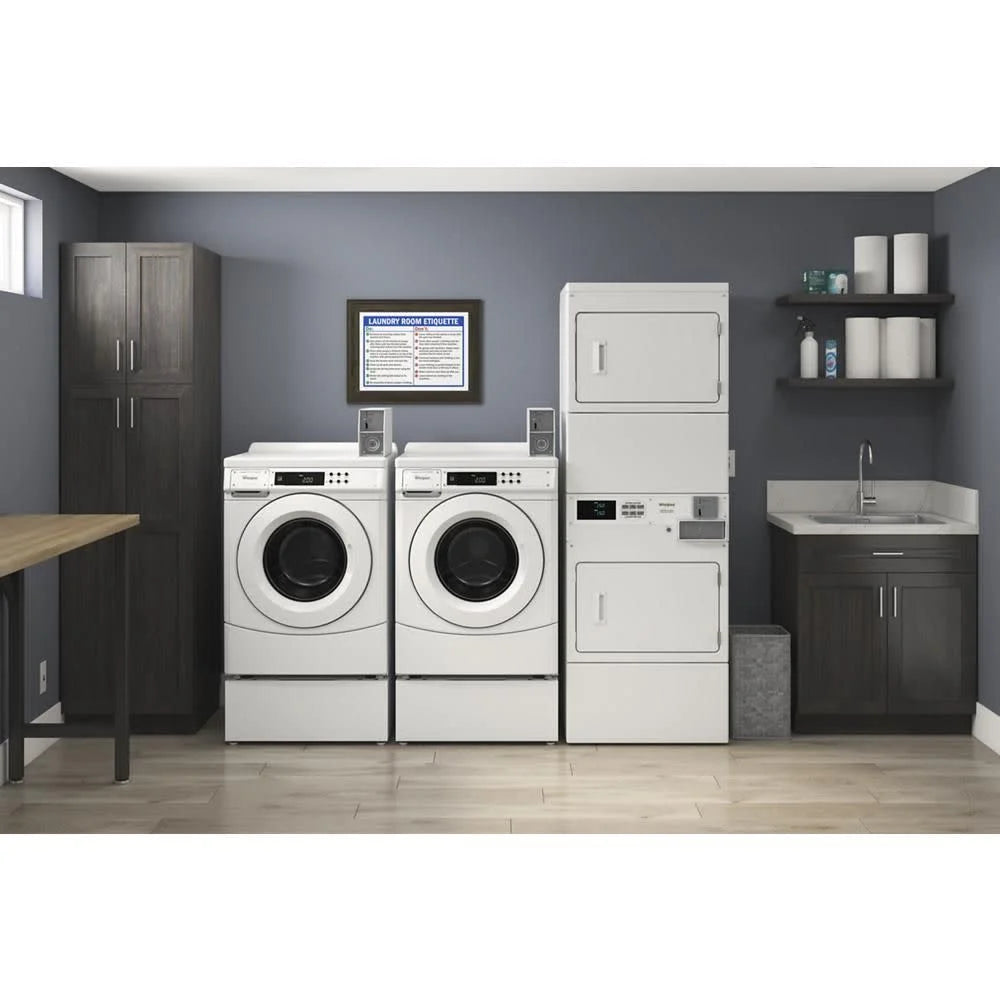 27 Inch Commercial Front Load Washer Y722