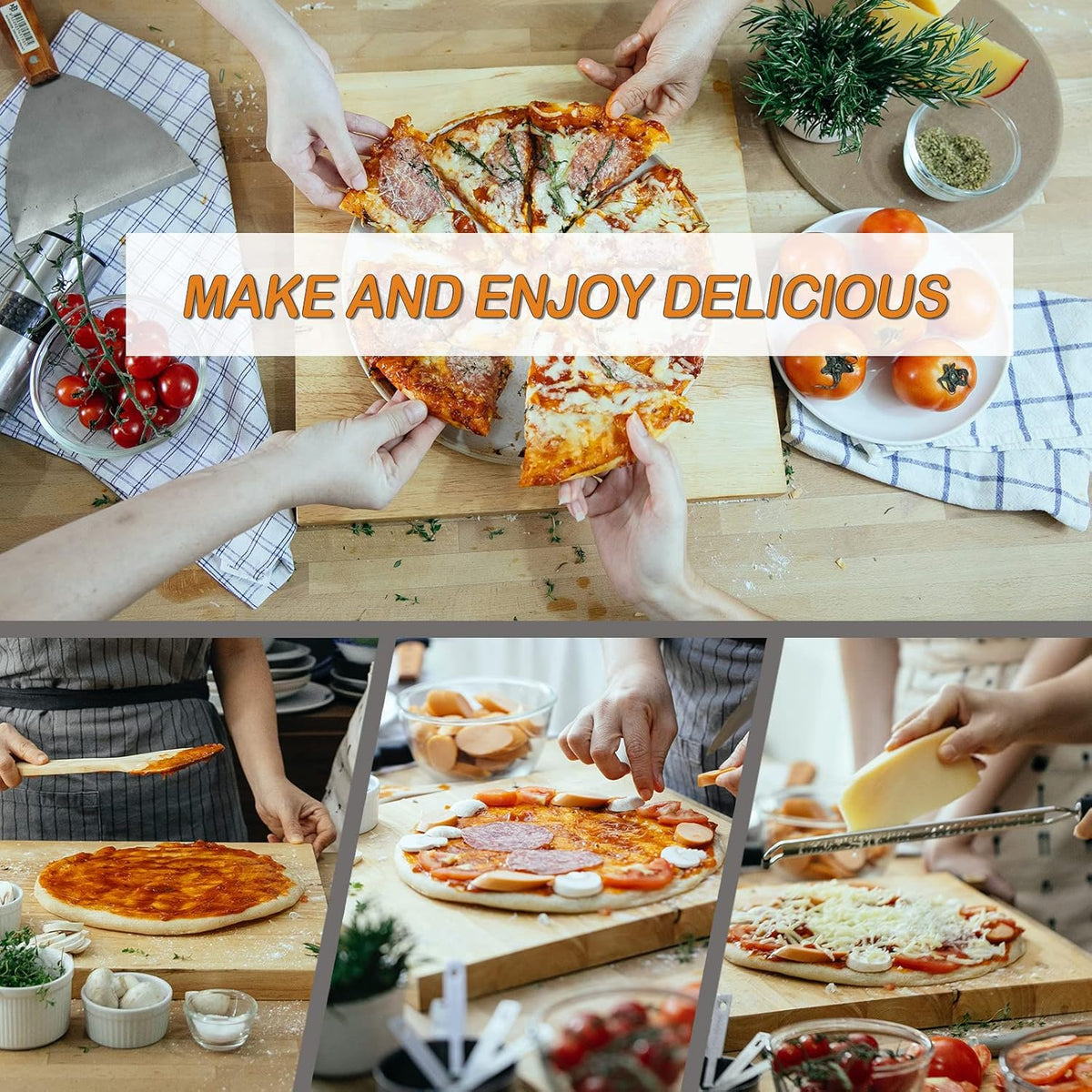 Portable Propane Outdoor Pizza Oven with 14in Pizza Stone M971631