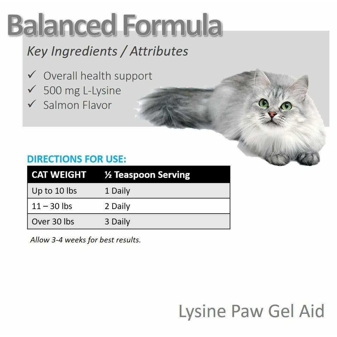 Lysine Paw Gel for Cats R839